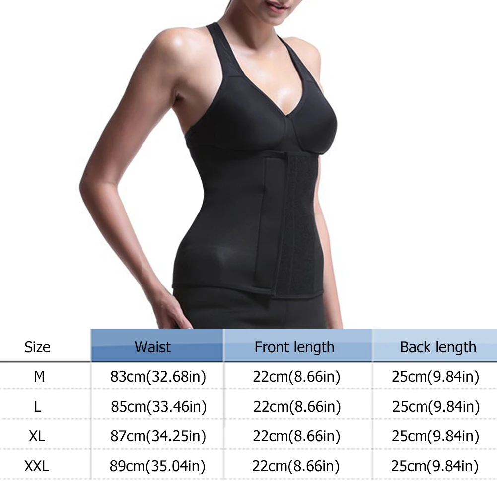 Durable Women Waist Trainer Abdomen Belt Slimming Body Shaper Sports Gym Girdle Neoprene Rubber Sportswear Accessory Waistband
Durable Women Waist Trainer Abdomen Belt Slimming Body Shaper Sports Gym Girdle Neoprene Rubber Sportswear Accessory Waistband