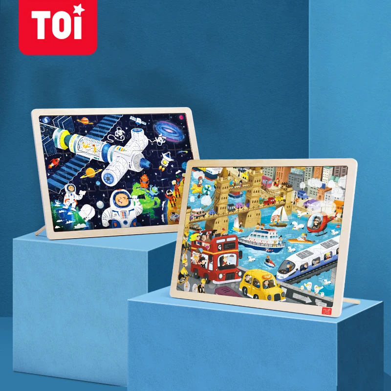 TOI Early Education Puzzle 100P Wooden Child 3+ Years Tell Story Brainpower Game Teach Kids Learn Cognition Aids Jigsaw Toy Gift
TOI Early Education Puzzle 100P Wooden Child 3+ Years Tell Story Brainpower Game Teach Kids Learn Cognition Aids Jigsaw Toy Gift