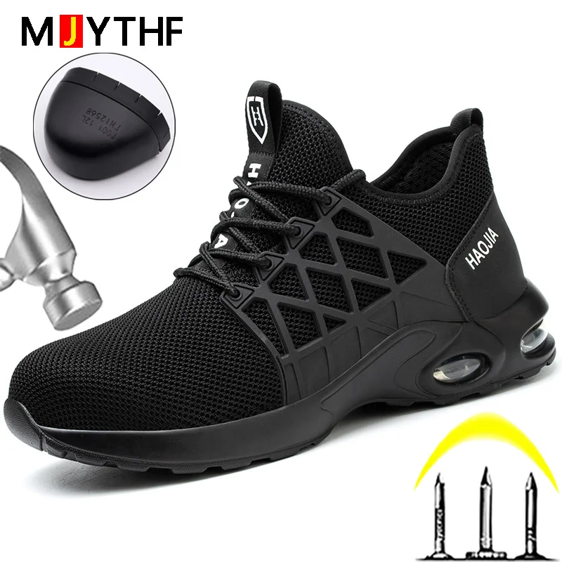MJYTHF New Work Shoes Boots Men Air Cushion Work Sneakers Steel Toe Shoes Safety Boots Men Puncture-Proof Indestructible Shoes
MJYTHF New Work Shoes Boots Men Air Cushion Work Sneakers Steel Toe Shoes Safety Boots Men Puncture-Proof Indestructible Shoes