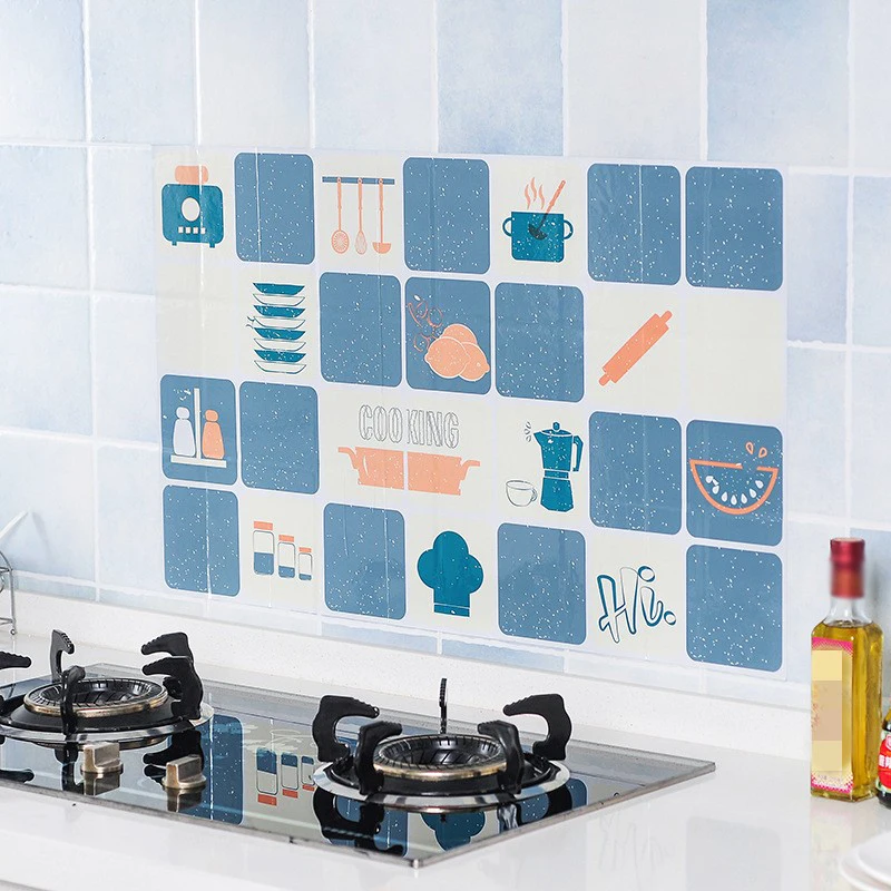 Kitchen Anti-Oil Stickers Oil-proof Self Adhesive Wallpaper Wall Stickers Anti-fouling High-temperature Foil Decoration Stickers
Kitchen Anti-Oil Stickers Oil-proof Self Adhesive Wallpaper Wall Stickers Anti-fouling High-temperature Foil Decoration Stickers