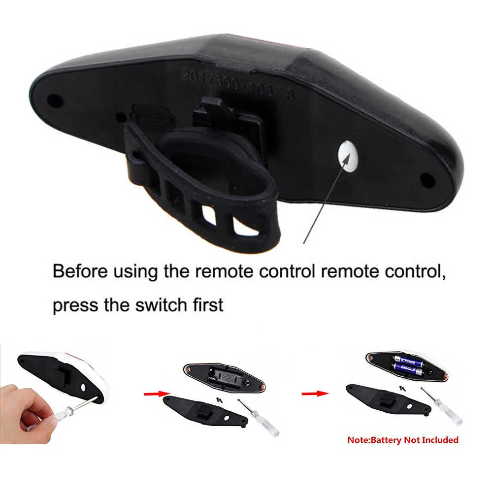 Bike Turning Signal Wireless Remote Mountain Bike Taillights Cycling Lights Remote Control LED Warning Lamp Flashing Headlights
Bike Turning Signal Wireless Remote Mountain Bike Taillights Cycling Lights Remote Control LED Warning Lamp Flashing Headlights