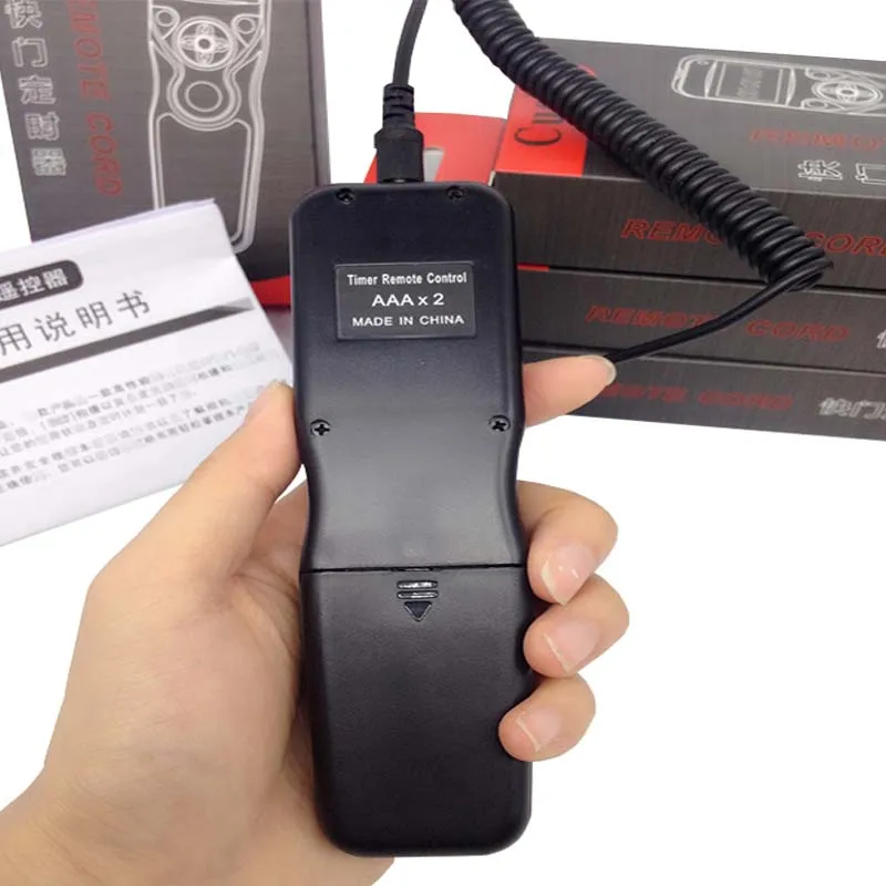 Проводной кабель затвора с таймером для камеры Canon Sony Nikon D810 D850 D800 D700 D300 D4 D3 |
