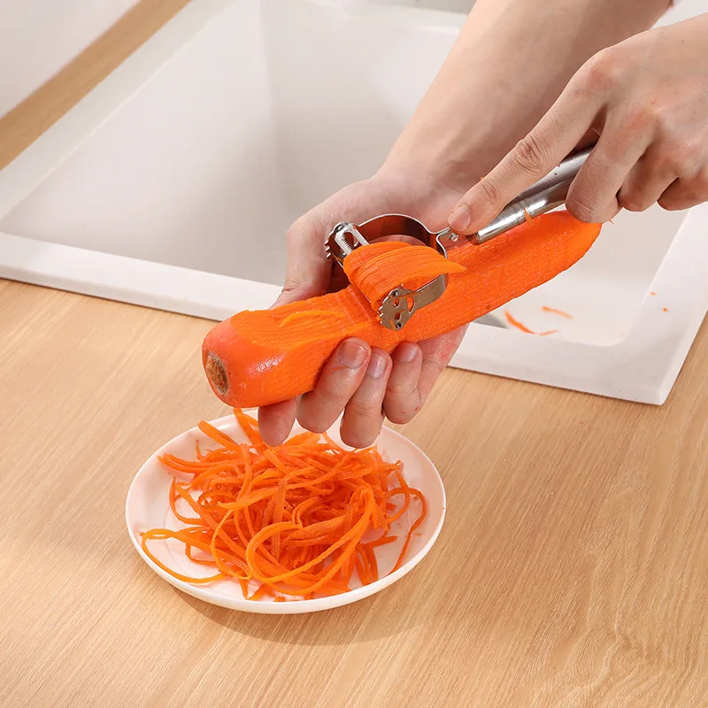 Portable High Quality Stainless Steel Potato Cucumber Carrot Grater Julienne Peeler Vegetables Fruit Peeler Vegetable Slicer
Portable High Quality Stainless Steel Potato Cucumber Carrot Grater Julienne Peeler Vegetables Fruit Peeler Vegetable Slicer