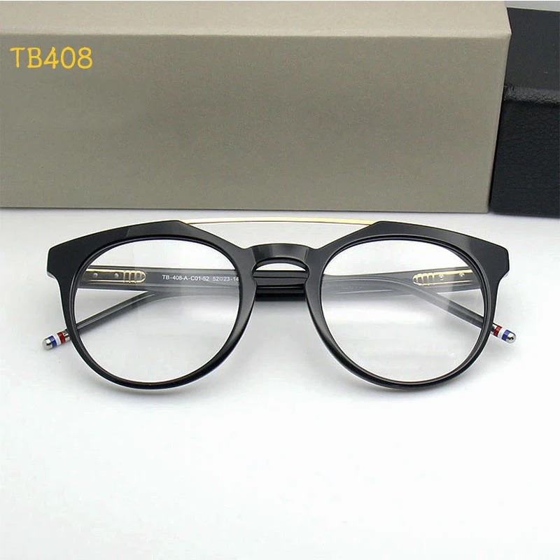 Original Quality Aviator THOM Glasses for Men Myopia Prescription Eyeglasses Women Acetate Reading Eyewear TB408
Original Quality Aviator THOM Glasses for Men Myopia Prescription Eyeglasses Women Acetate Reading Eyewear TB408