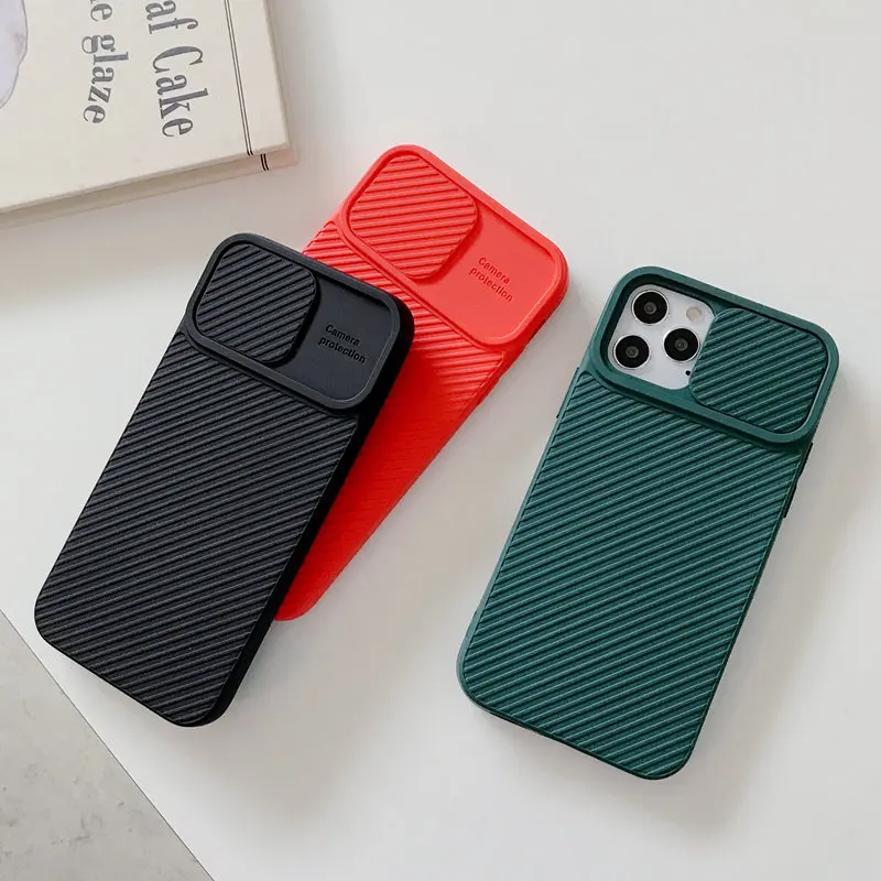 Slide Camera Protection New Phone Case For iPhone 11 12 mini Pro X XR XS Max 7 8 Plus SE 2020 Solid Color Square Soft TPU Cover
Slide Camera Protection New Phone Case For iPhone 11 12 mini Pro X XR XS Max 7 8 Plus SE 2020 Solid Color Square Soft TPU Cover