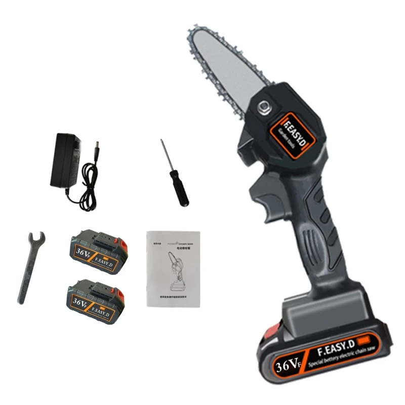 36V Portable Rechargeable Electric Pruning Saw Mini One-Handed Lithium Battery Woodworking For Garden
36V Portable Rechargeable Electric Pruning Saw Mini One-Handed Lithium Battery Woodworking For Garden