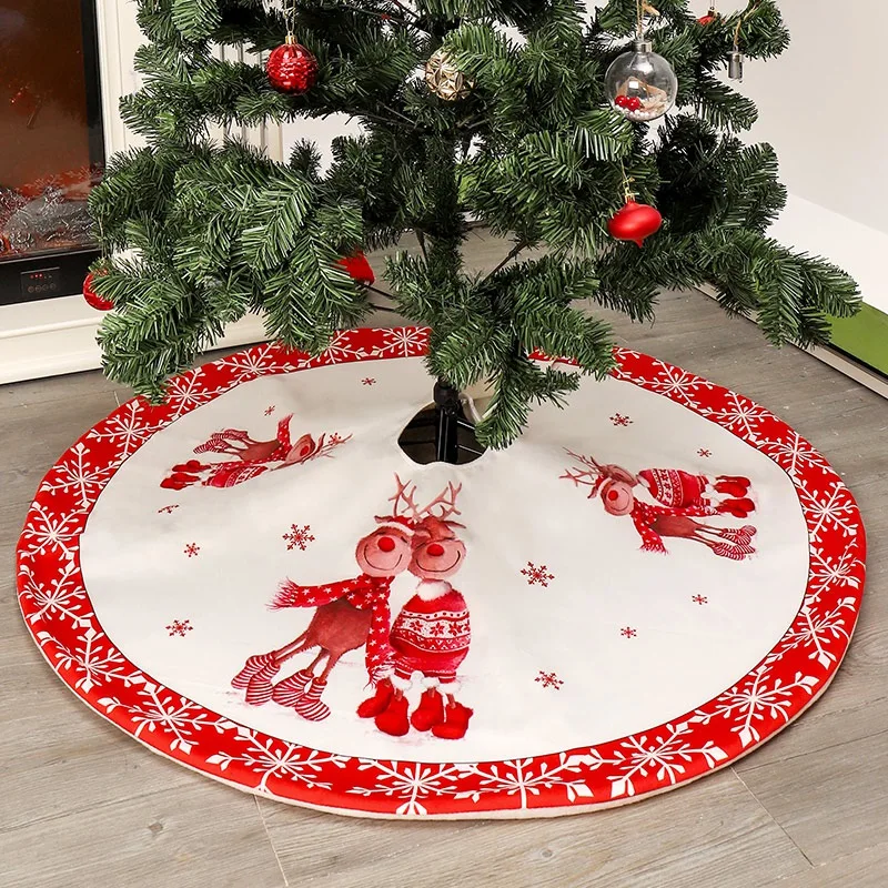 48 дюймов коврик под рождественскую елку фартуки ковер для рождественской елки