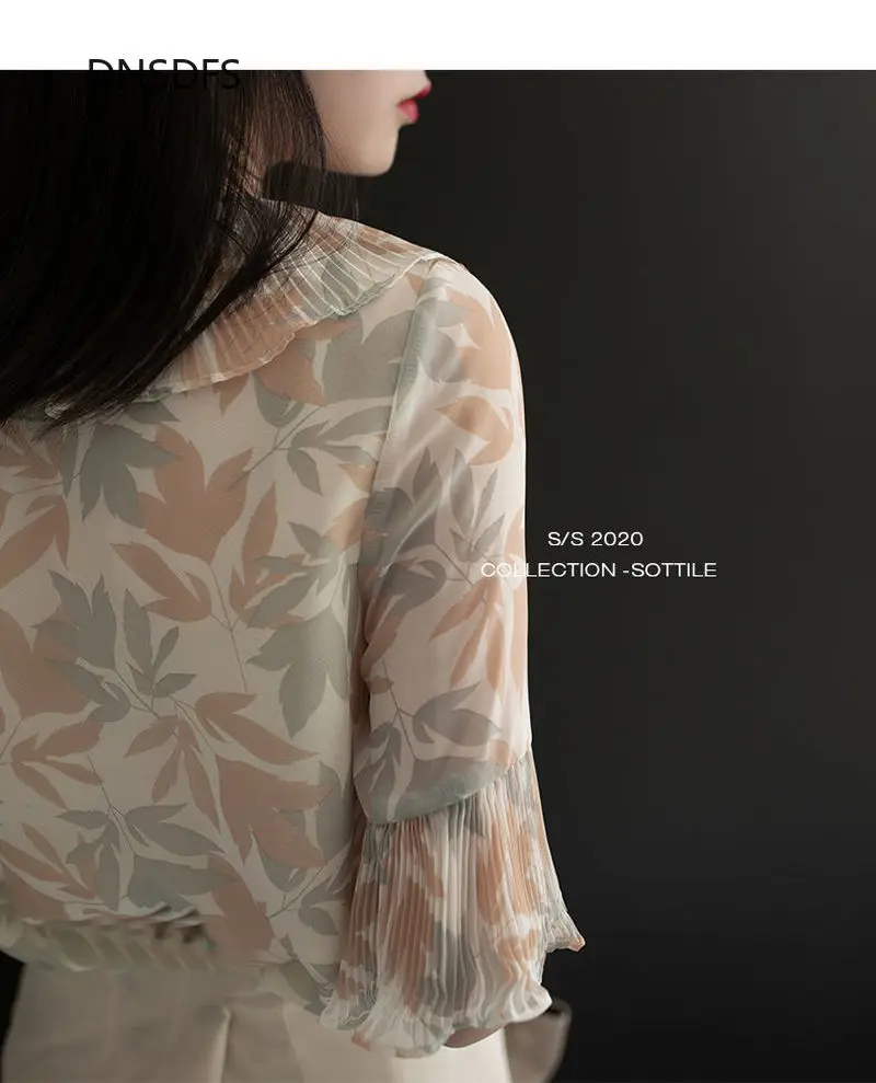 Floral Printed Summer Shirts Office Blouse Women Korean Lady Fashion Half Sleeve Chiffon Shirt Simple Ruffle V Neck Work Top
Floral Printed Summer Shirts Office Blouse Women Korean Lady Fashion Half Sleeve Chiffon Shirt Simple Ruffle V Neck Work Top