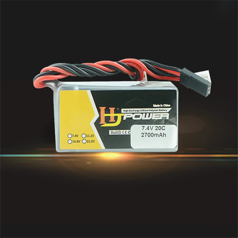 2S Lipo Battery 7.4V 2700mah 20C Lithium Futaba JR Plug Connector for Germany LRP VTEC Oil truck RC Receiver Spare Parts
2S Lipo Battery 7.4V 2700mah 20C Lithium Futaba JR Plug Connector for Germany LRP VTEC Oil truck RC Receiver Spare Parts