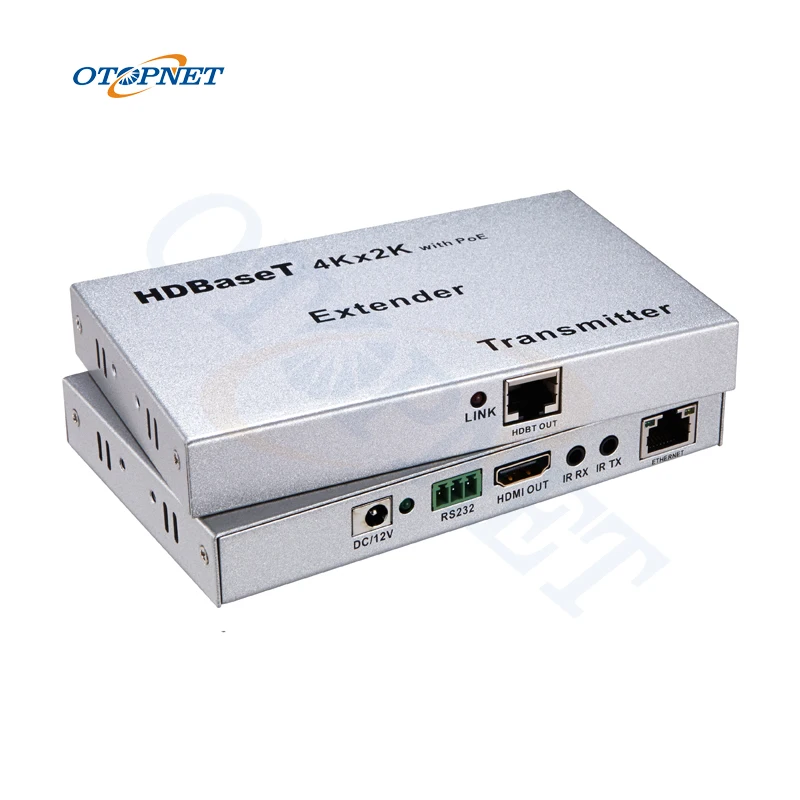 100M Ultrathin HDBT Extender Support HDBaseT 4Kx2K POE Ethernet RS232 Bi-directional IR
100M Ultrathin HDBT Extender Support HDBaseT 4Kx2K POE Ethernet RS232 Bi-directional IR