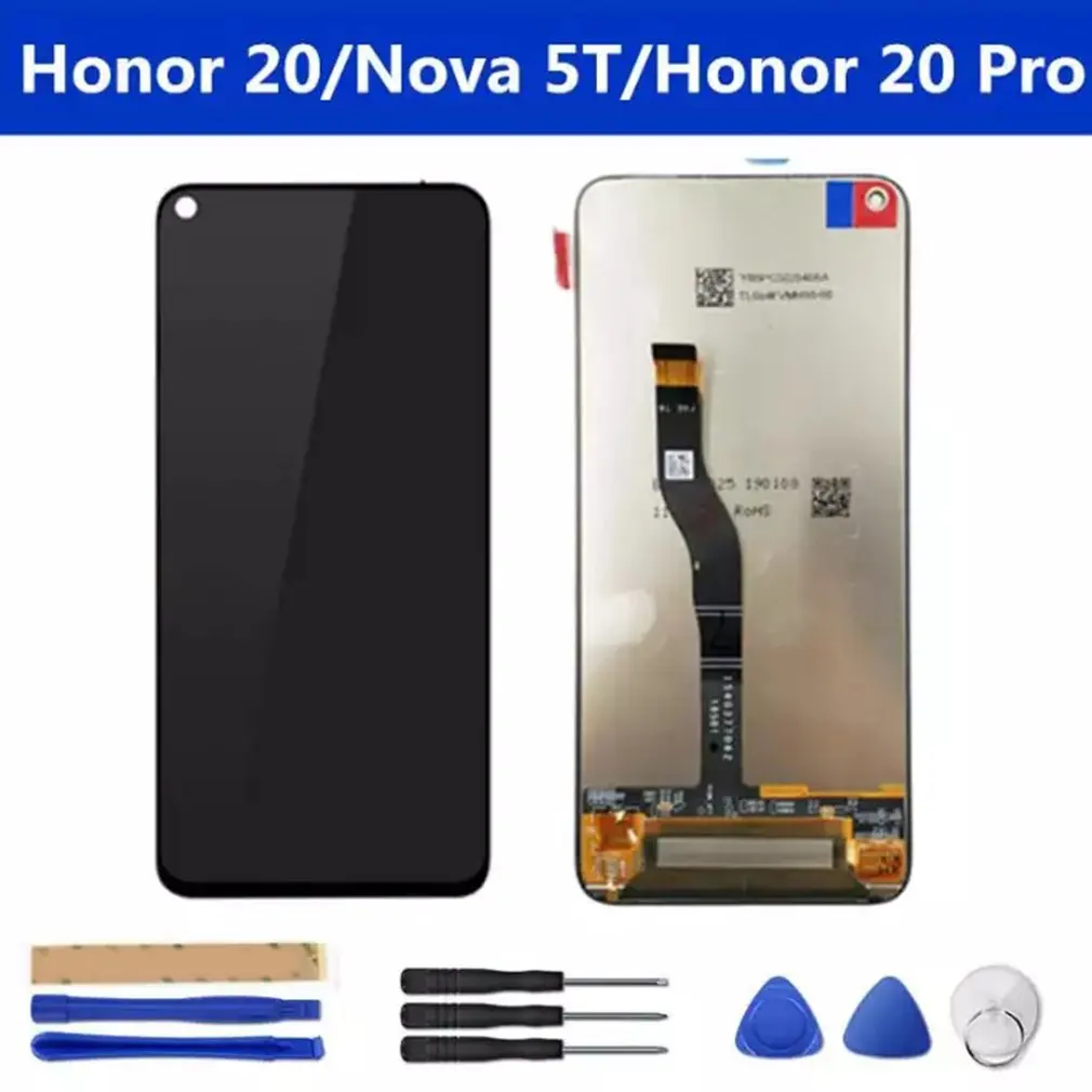 LCD Display Touch Screen Digitizer Full Assembly Replacement Part Free Glue And Tools 6.26 Inches For Huawei 5T
LCD Display Touch Screen Digitizer Full Assembly Replacement Part Free Glue And Tools 6.26 Inches For Huawei 5T