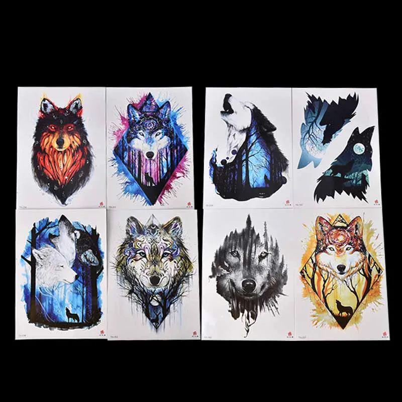 Waterproof Temporary Tattoo Sticker wolf forest animal tree tattoo stickers flash tatoo fake tattoos for women men arm tattoos 
Waterproof Temporary Tattoo Sticker wolf forest animal tree tattoo stickers flash tatoo fake tattoos for women men arm tattoos