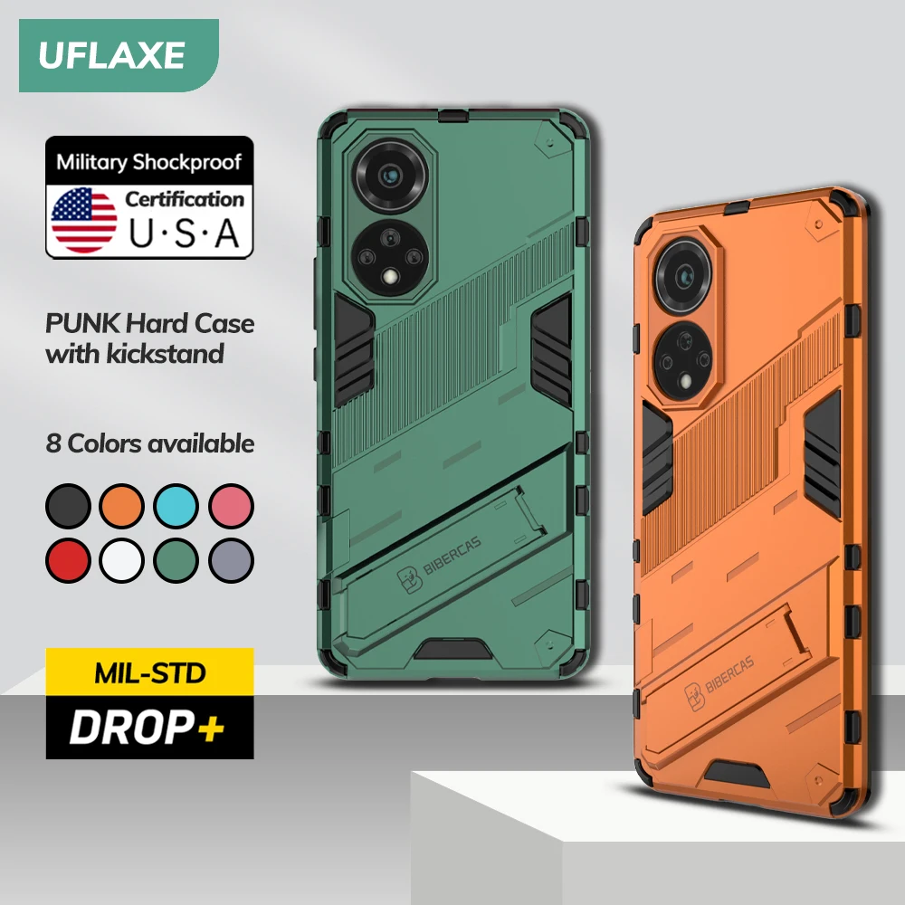 Shockproof Hard Case for Huawei Nova 9 Pro Punk Style Back Cover Casing with Kickstand
Shockproof Hard Case for Huawei Nova 9 Pro Punk Style Back Cover Casing with Kickstand