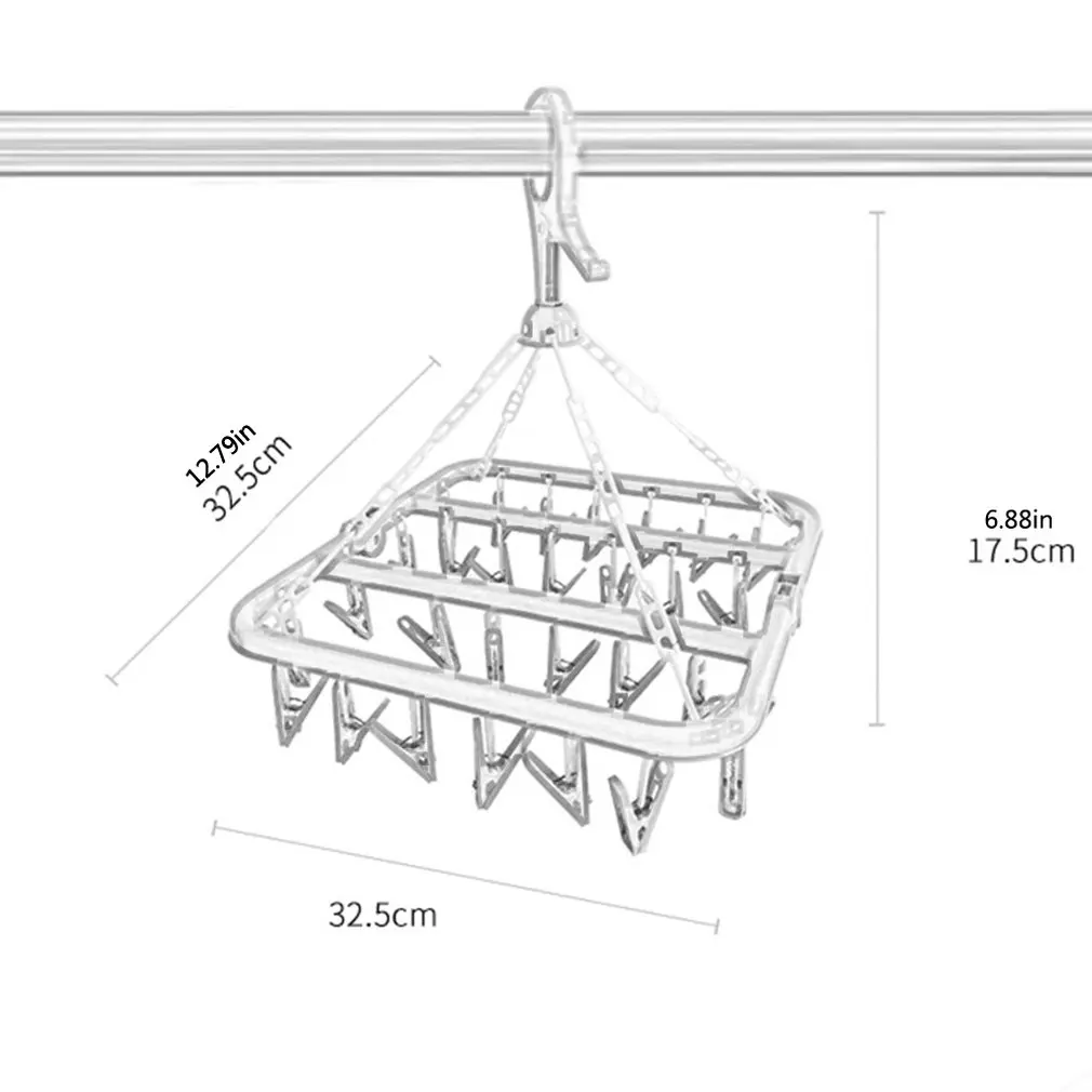 Folding clothes hanger plastic windproof clothes hanger clothes clip multi-jacket clothes hanging multi-clip clothes hanger
Folding clothes hanger plastic windproof clothes hanger clothes clip multi-jacket clothes hanging multi-clip clothes hanger