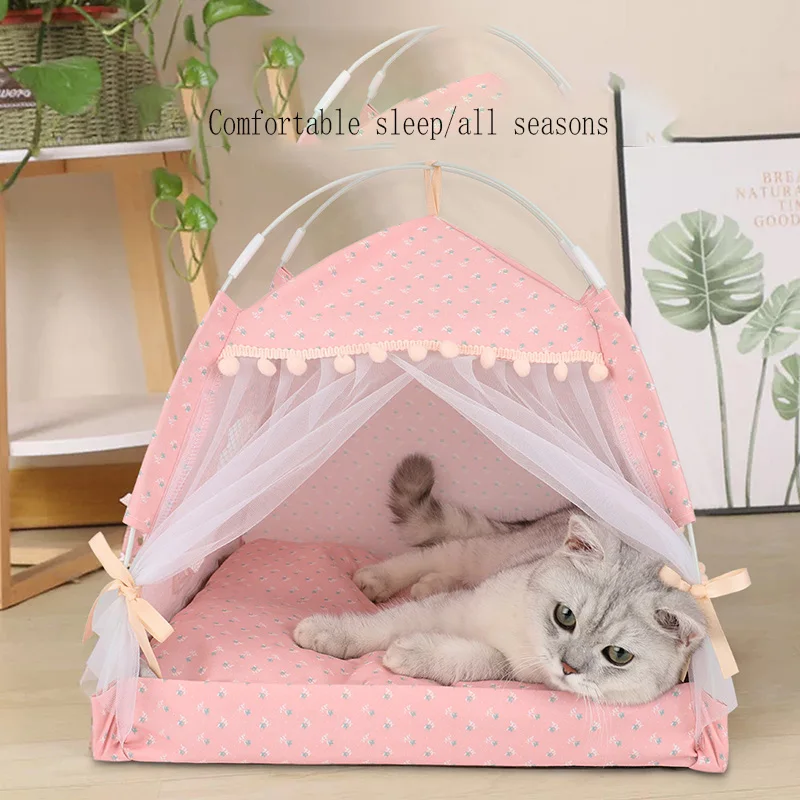 Dog bed pet tent nest dog cat warm soft bed puppy cushion comfortable removable pet kennel house small dog bed cave
Dog bed pet tent nest dog cat warm soft bed puppy cushion comfortable removable pet kennel house small dog bed cave