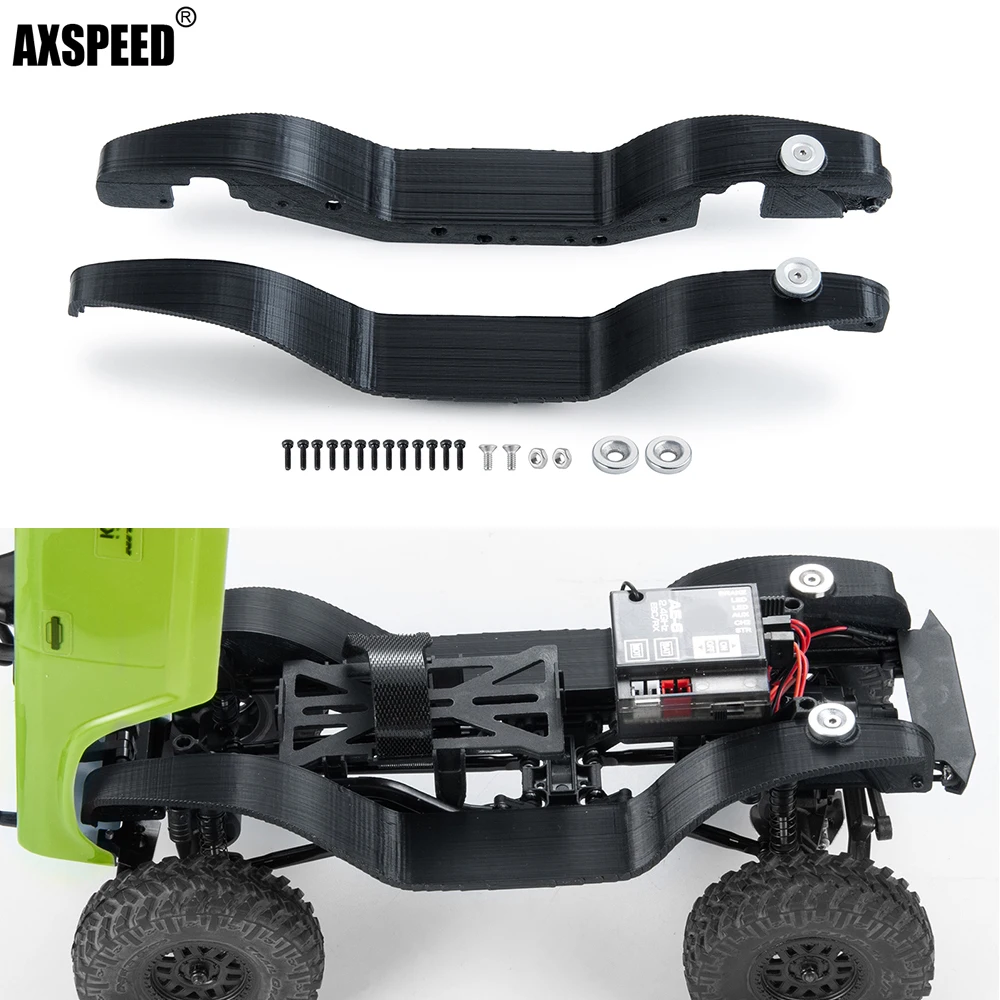 AXSPEED Black Plastic Mud Flaps Fender Front & Rear Body Shell Parts for 1/24 Axial SCX24 90081 RC Crawler Car
AXSPEED Black Plastic Mud Flaps Fender Front & Rear Body Shell Parts for 1/24 Axial SCX24 90081 RC Crawler Car