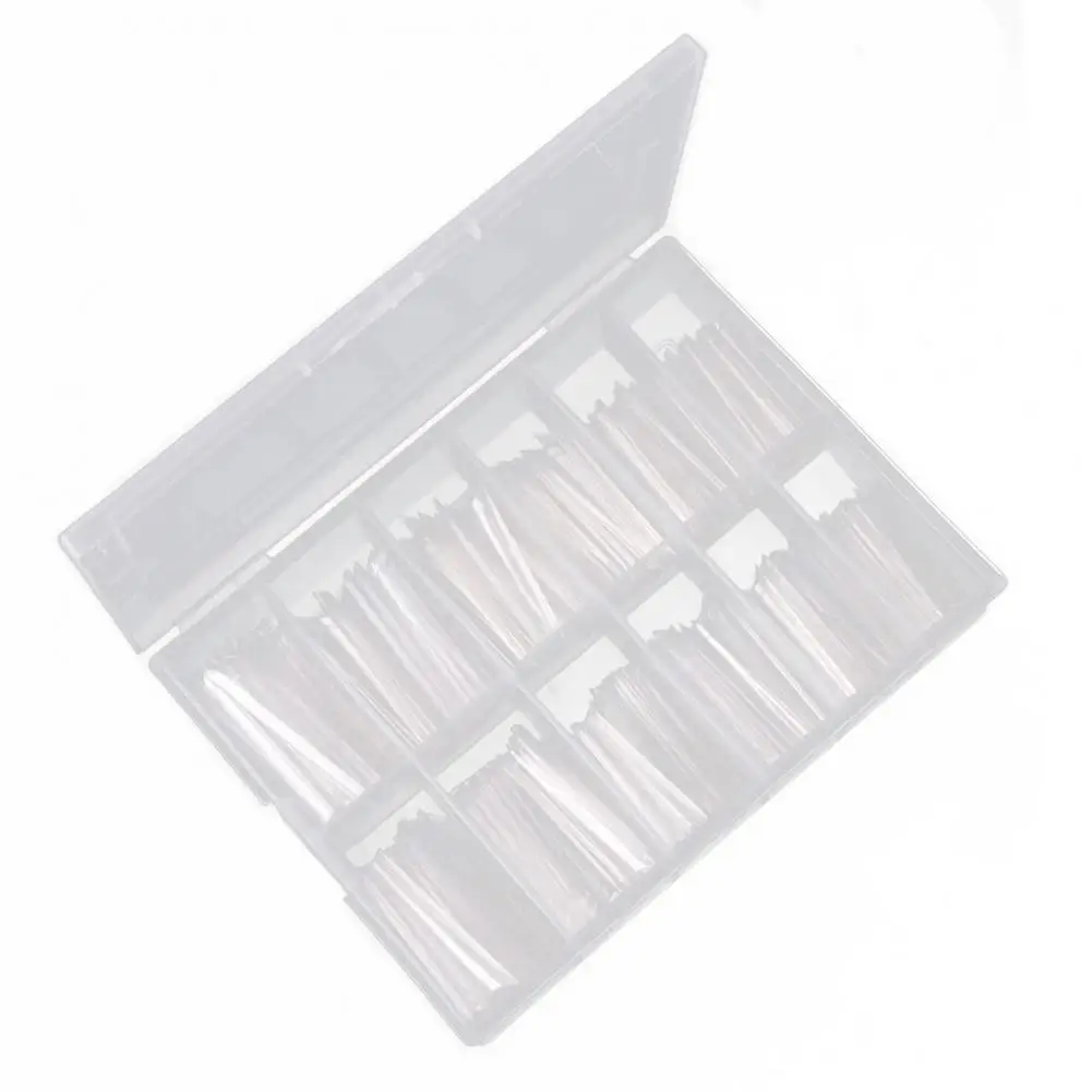 240Pcs/Box Nail Tips French Styles Flat Head Ultra Long Coffin Half Cover Extra Long Nail Tips for Female
240Pcs/Box Nail Tips French Styles Flat Head Ultra Long Coffin Half Cover Extra Long Nail Tips for Female