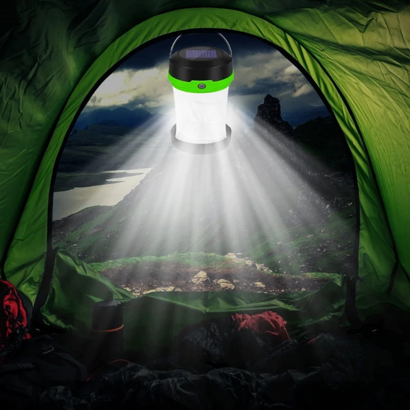 Solar Outdoor Portable Camping Light Hanging Portable Tent Lamp USB Rechargeable
Solar Outdoor Portable Camping Light Hanging Portable Tent Lamp USB Rechargeable