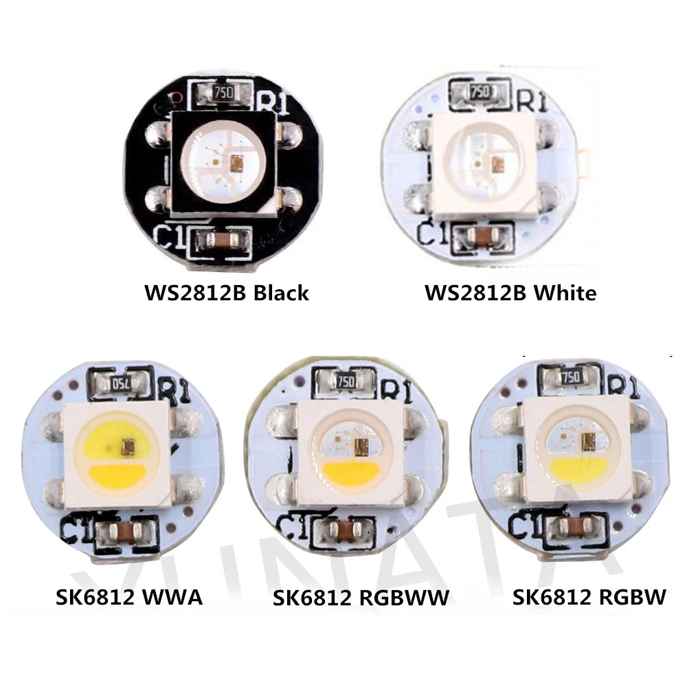 DC5V 4-Pin WS2812B LED Chip & Heatsink Board 5050 RGB WS2811 IC Built-in RGBW RGBWW WWA LED Chip 100pcs
DC5V 4-Pin WS2812B LED Chip & Heatsink Board 5050 RGB WS2811 IC Built-in RGBW RGBWW WWA LED Chip 100pcs