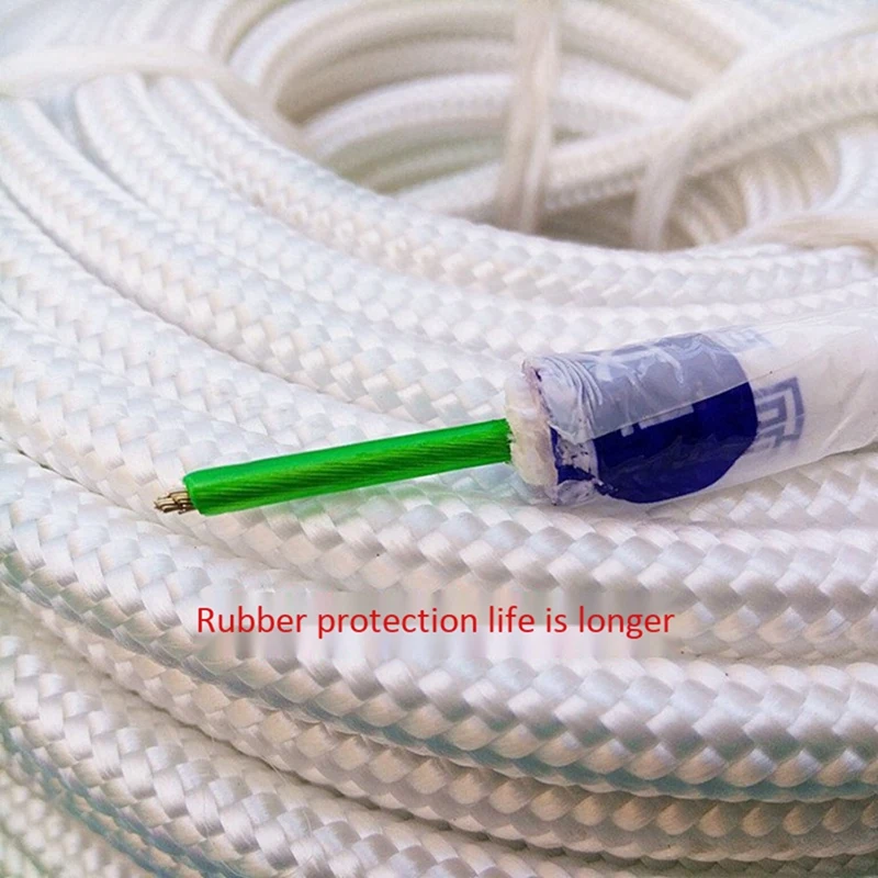 2 Pcs Safety Rope Lifeline Nylon Rope Emergency Escape Rope Outdoor Climbing Rope, White & Orange
2 Pcs Safety Rope Lifeline Nylon Rope Emergency Escape Rope Outdoor Climbing Rope, White & Orange