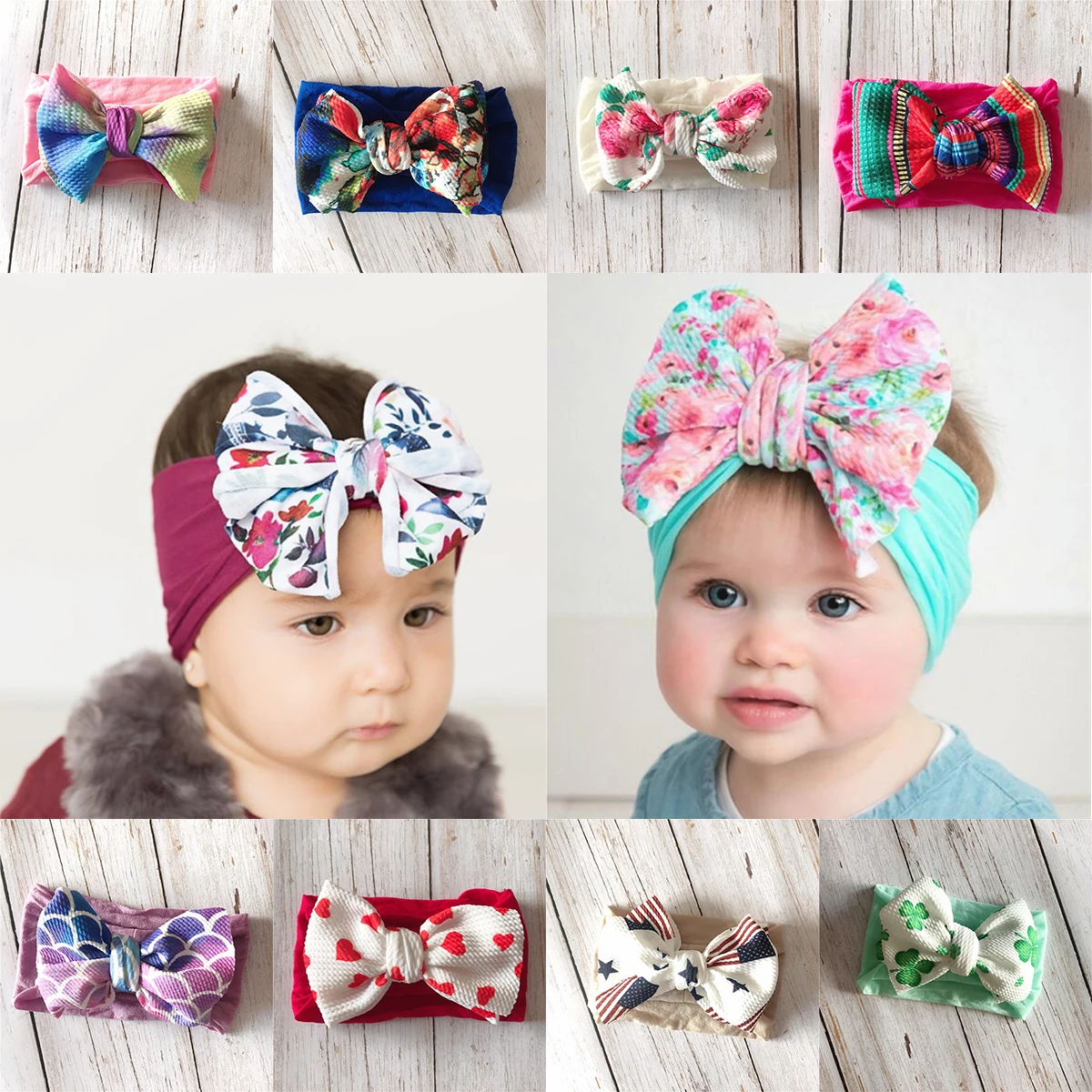 Baby Headband For Girls Kids Soft Elastic Knot Turban Nylon Head Wrap Newborn Bow Hairband Toddler Hair Accessories
Baby Headband For Girls Kids Soft Elastic Knot Turban Nylon Head Wrap Newborn Bow Hairband Toddler Hair Accessories