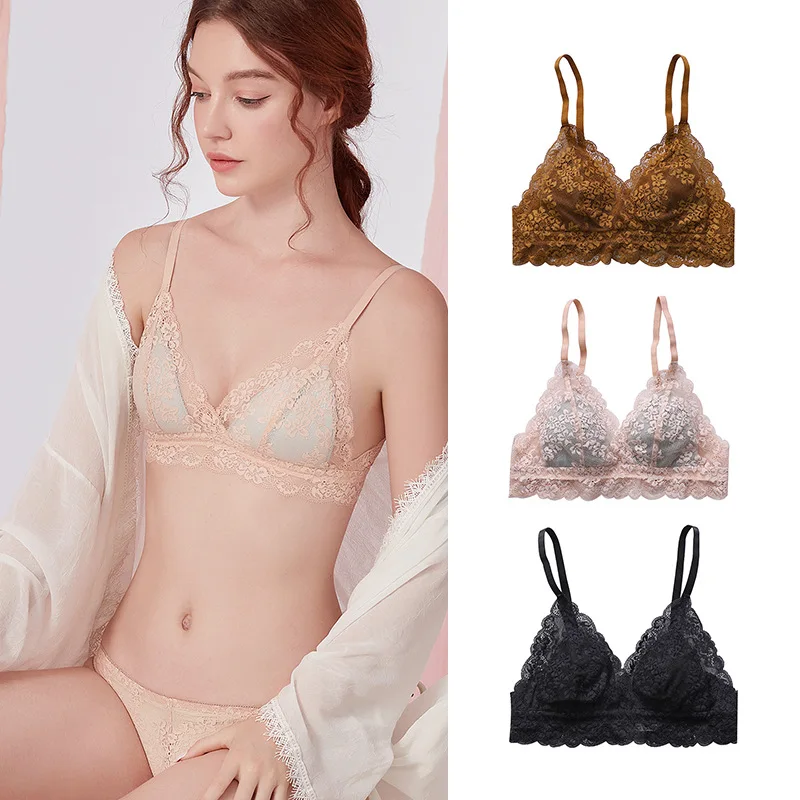 Sexy Lingerie Bras for Women Bra Without Underwire Seamless Women's Intimates Lace Comfort thin Mold Cup Bralette Underwears
Sexy Lingerie Bras for Women Bra Without Underwire Seamless Women's Intimates Lace Comfort thin Mold Cup Bralette Underwears