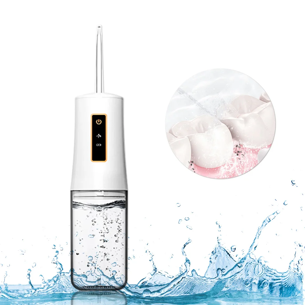 200 Ml Electric Dental Irrigator Portable Oral Irrigator USB Water Dental Flosser IPX4 Waterproof 3 Modes Teeth Whitening Tools
200 Ml Electric Dental Irrigator Portable Oral Irrigator USB Water Dental Flosser IPX4 Waterproof 3 Modes Teeth Whitening Tools