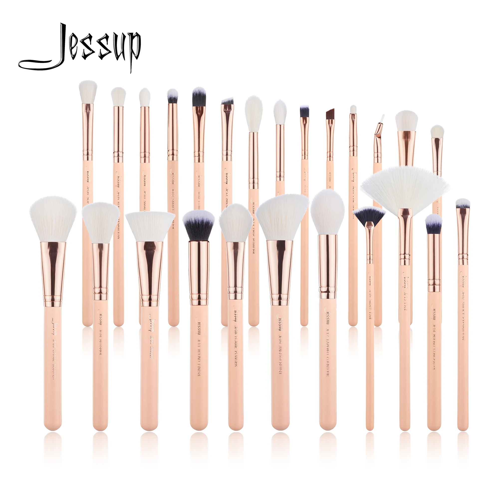Набор кистей для макияжа Jessup, профессиональная основа для макияжа, хайлайтер, подводка для глаз, смешивающие кисти Maquillage 25 шт., персиковые бу...
Набор кистей для макияжа Jessup, профессиональная основа для макияжа, хайлайтер, подводка для глаз, смешивающие кисти Maquillage 25 шт., персиковые бу...