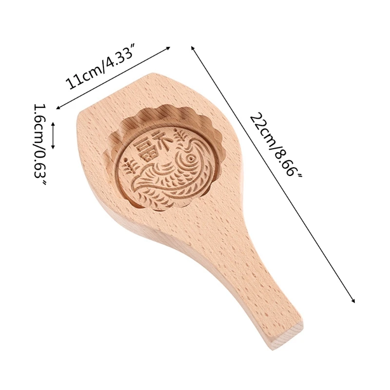 3D Exquisite Pattern Traditional Wooden Carved Round Wooden Mould Mid-autumn Festival Easy Clean Gift for Family Home
3D Exquisite Pattern Traditional Wooden Carved Round Wooden Mould Mid-autumn Festival Easy Clean Gift for Family Home