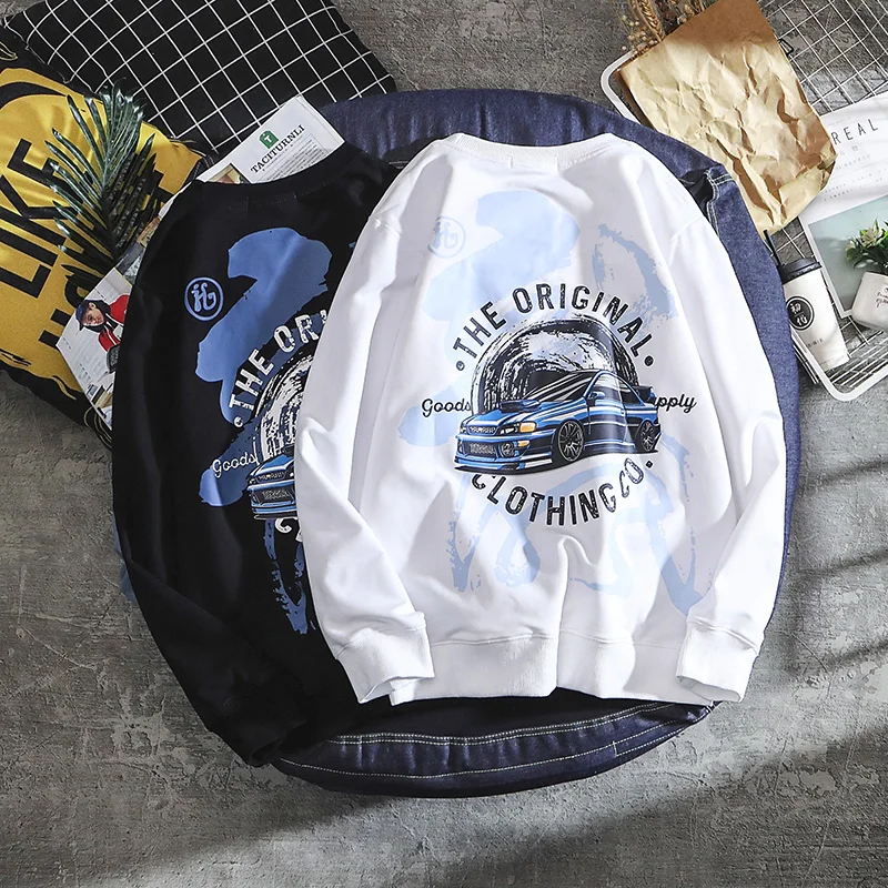 Свитер с круглым вырезом; Сезон весна-осень; Свободные модные толстовки с длинными рукавами в стиле хип-хоп
Свитер с круглым вырезом; Сезон весна-осень; Свободные модные толстовки с длинными рукавами в стиле хип-хоп