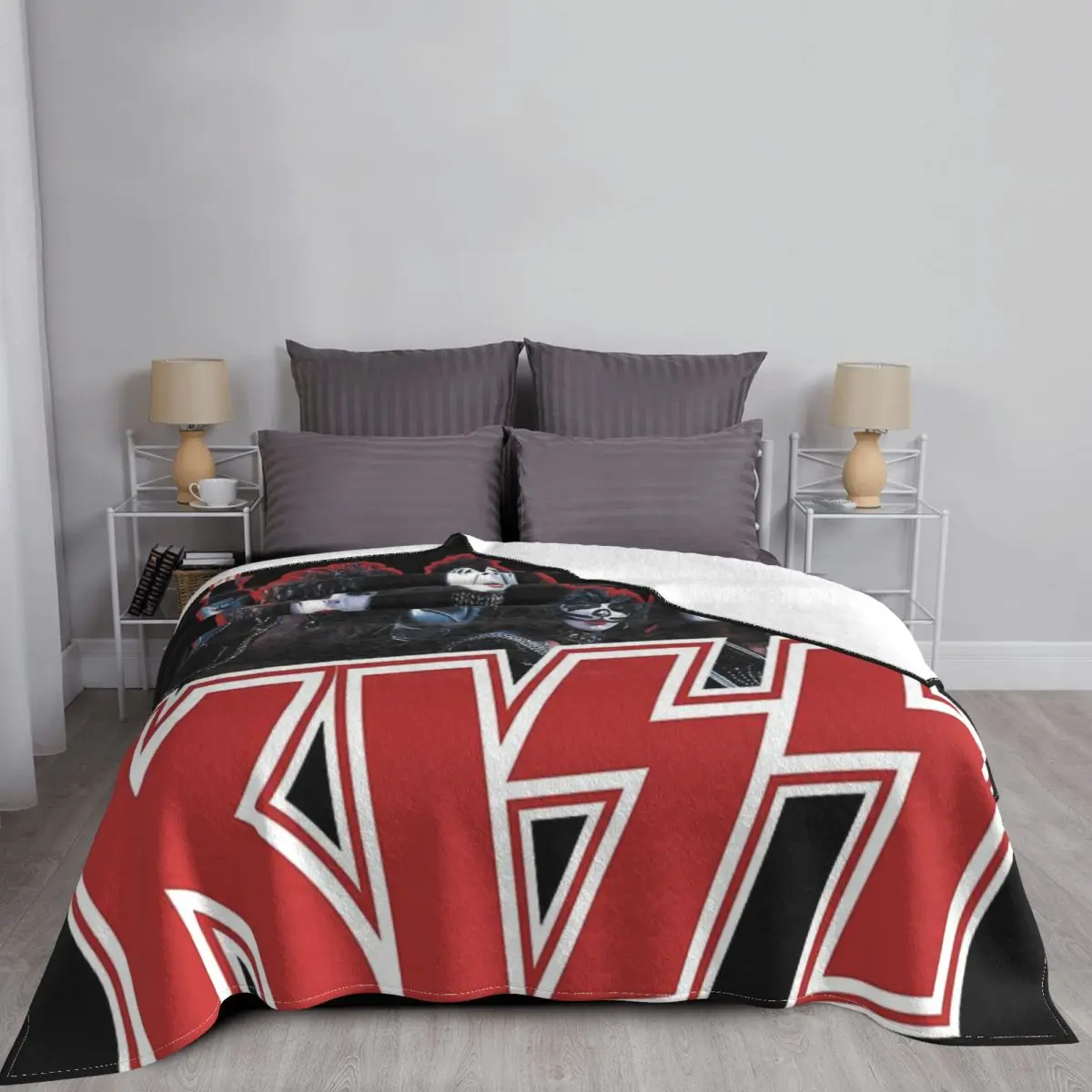 Kiss Demon Starchild Spaceman And Catman Blanket Bedspread Bed Plaid Bed Linen Picnic Blanket Blanket On The Bed
Kiss Demon Starchild Spaceman And Catman Blanket Bedspread Bed Plaid Bed Linen Picnic Blanket Blanket On The Bed