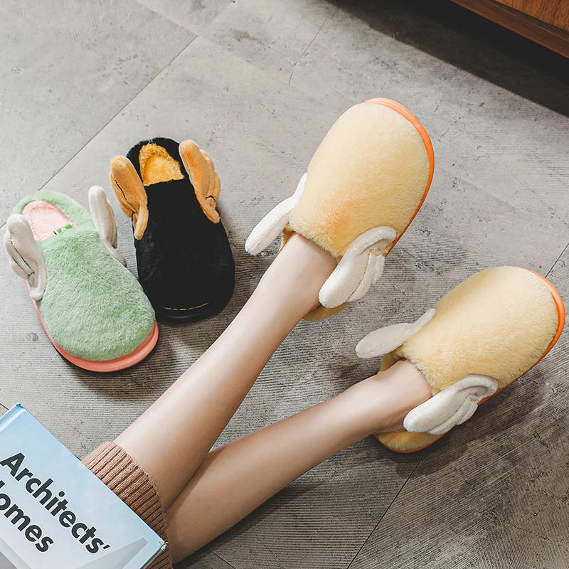 YISHEN Women's Slippers Memory Foam Slip On House Bedroom Slippers With Angel Ear Outdoor Indoor Warm Plush Unisex Shoes
YISHEN Women's Slippers Memory Foam Slip On House Bedroom Slippers With Angel Ear Outdoor Indoor Warm Plush Unisex Shoes