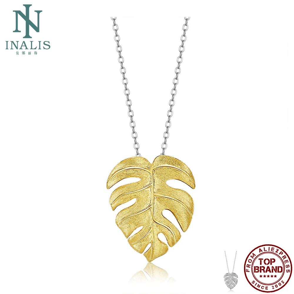 INALIS S925 Sterling Silver Women Necklace Maple Leaf Pendant Necklaces Vintage Design Fine Jewelry New Arrival Festival Gift
INALIS S925 Sterling Silver Women Necklace Maple Leaf Pendant Necklaces Vintage Design Fine Jewelry New Arrival Festival Gift