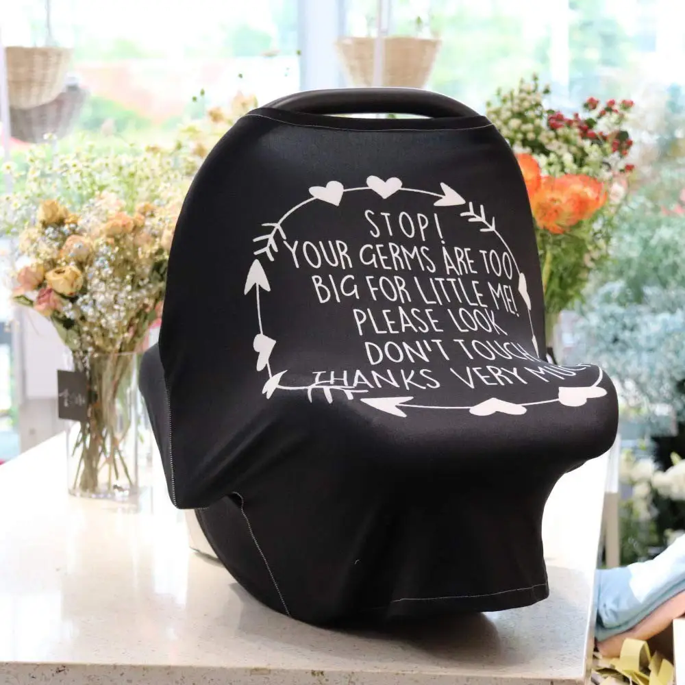 Breastfeeding Nursing Covers Scarf with Safety Warning No Touching Sign Infant Soft Breathable Baby Car Seat Cover
Breastfeeding Nursing Covers Scarf with Safety Warning No Touching Sign Infant Soft Breathable Baby Car Seat Cover