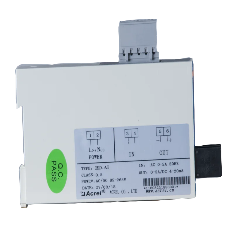 

single phase current transducer / current transmitter with 5A ac input BD-AI