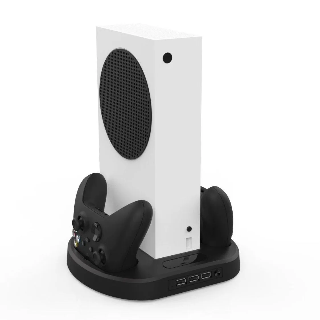 For Xbox Series X / S Console Multifunctional Cooling Fan Charging Base Stand XSX Wireless Controller Charging Stand With Hub
For Xbox Series X / S Console Multifunctional Cooling Fan Charging Base Stand XSX Wireless Controller Charging Stand With Hub
