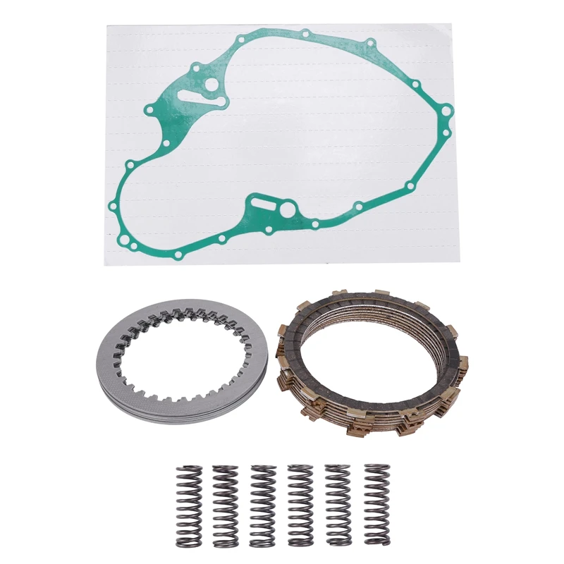 Сверхмощный комплект сцепления для Yamaha Raptor 700 700R 2006-2018, диски, прокладка пружин
Сверхмощный комплект сцепления для Yamaha Raptor 700 700R 2006-2018, диски, прокладка пружин