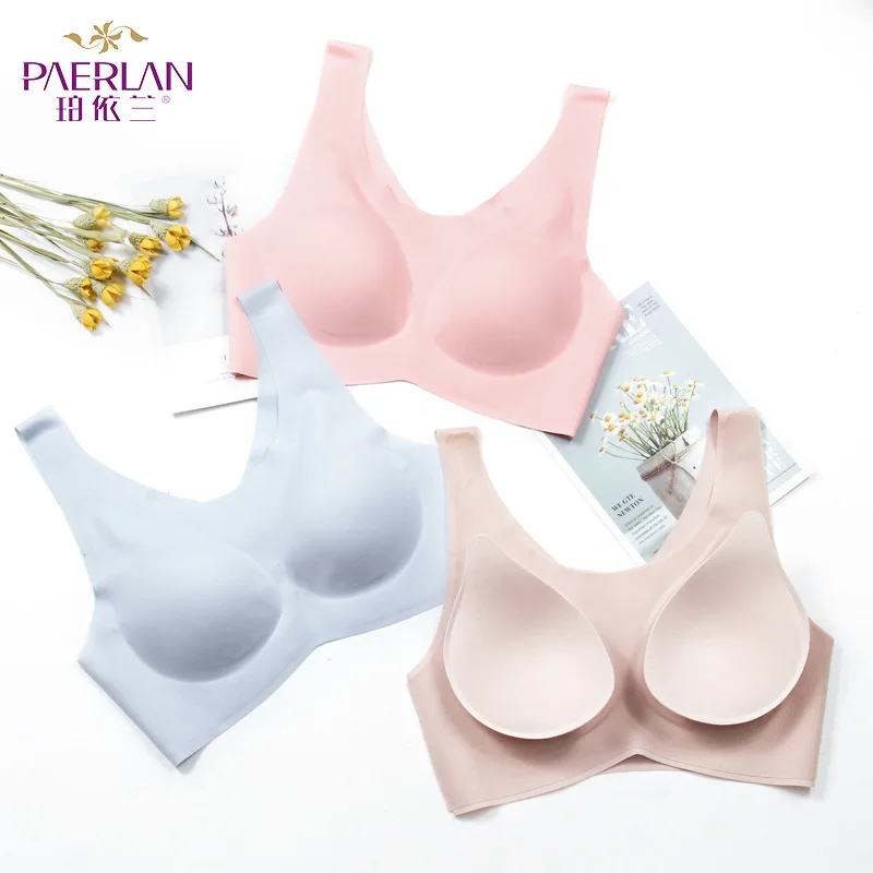 PAERLAN Seamless Code Wireless Underwear Japanese Sports Bra Vest Underwear Sleep Bra Rimless Push Bra S M L XL Plus Size Bra
PAERLAN Seamless Code Wireless Underwear Japanese Sports Bra Vest Underwear Sleep Bra Rimless Push Bra S M L XL Plus Size Bra