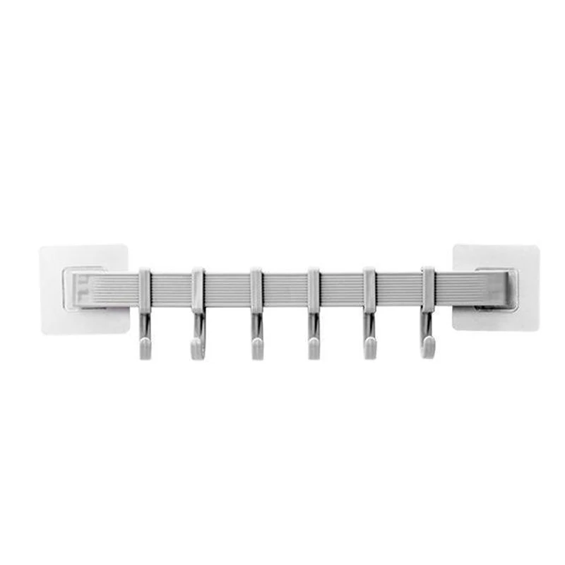 6 Rows Of Wall Hooks Self-adhesive Kitchen Bathroom Wall Suction Viscosity Door Hanger Hooks LI
6 Rows Of Wall Hooks Self-adhesive Kitchen Bathroom Wall Suction Viscosity Door Hanger Hooks LI