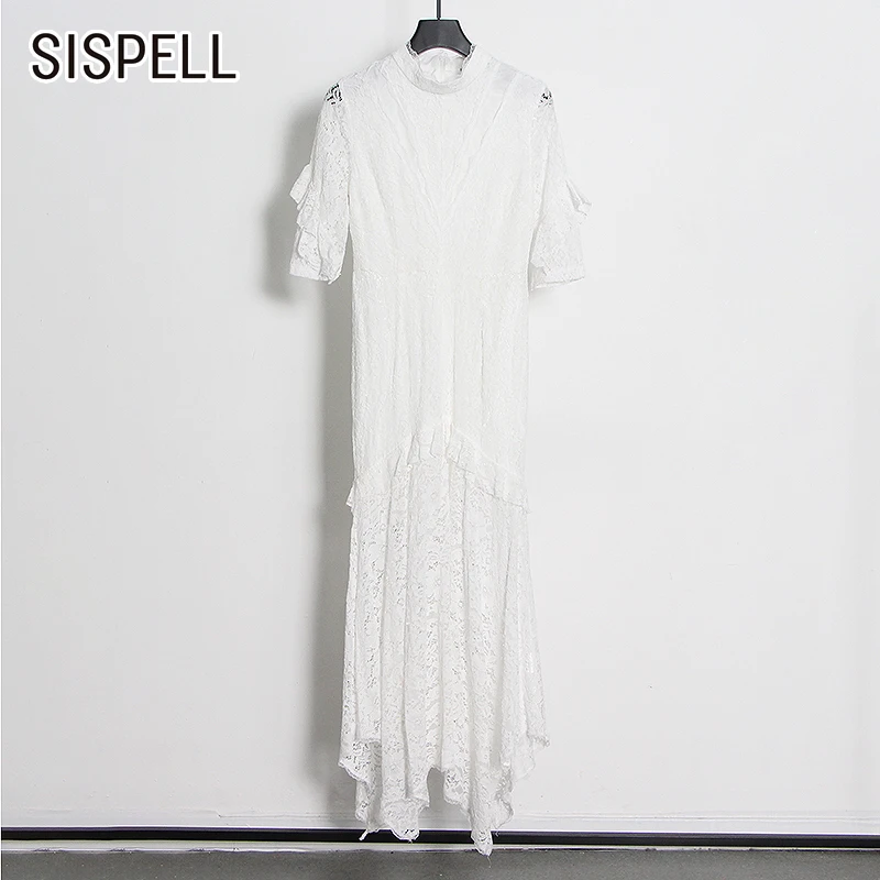 SISPELL Patchwork Lace Dresses For Female Stand Collar Puff Sleeve High Waist Slimming Women’s Vintage Dress Fashion New 2021
SISPELL Patchwork Lace Dresses For Female Stand Collar Puff Sleeve High Waist Slimming Women’s Vintage Dress Fashion New 2021