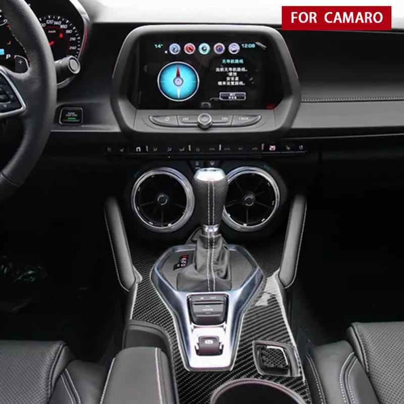 2pcs Car Gear Shift Panel Stickers for Camaro Carbon Fiber Interior Trim for Chevrolet Camaro 2016 2017 2018 2019 Accessories
2pcs Car Gear Shift Panel Stickers for Camaro Carbon Fiber Interior Trim for Chevrolet Camaro 2016 2017 2018 2019 Accessories