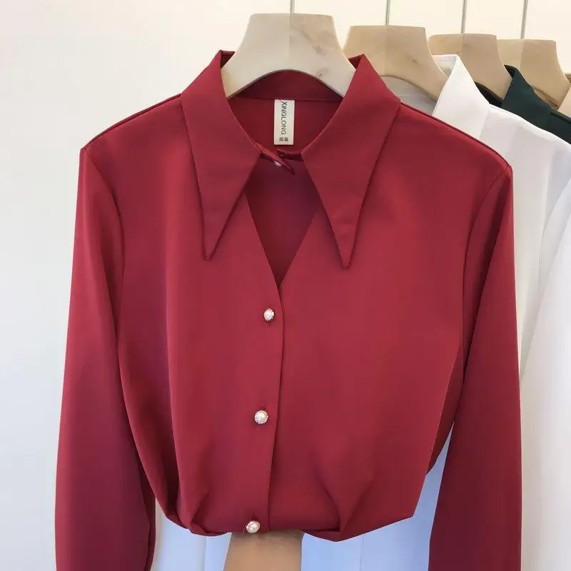 XEJ Women's Shirt Chiffon Blouse Vintage Clothes Women's Blouses and Shirts Office Clothes Tops Spring 2021 Women's Clothing
XEJ Women's Shirt Chiffon Blouse Vintage Clothes Women's Blouses and Shirts Office Clothes Tops Spring 2021 Women's Clothing
