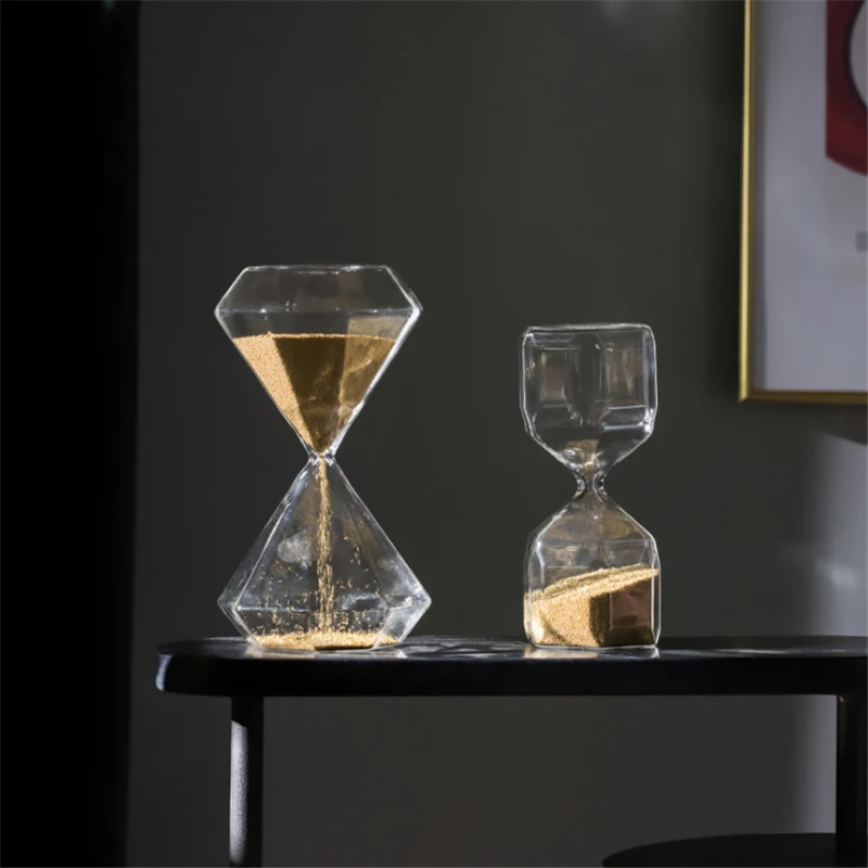 

Nordic Simple Sand Hourglass Timers Bedroom Study Office Hotel Living Room Modern Decoration Glass Hourglass Accessories