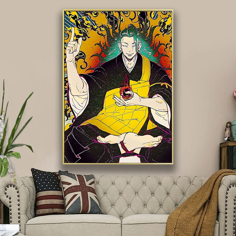 Jujutsu Kaisen Anime Canvas Painting Picture Japanese Manga Wall Art Posters and Prints for Living Room Home Decor Cuadros
Jujutsu Kaisen Anime Canvas Painting Picture Japanese Manga Wall Art Posters and Prints for Living Room Home Decor Cuadros