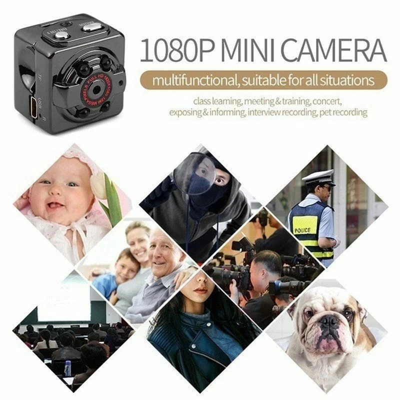 16GB Card+1080P HD Mini Camera Motion Detection Video Recorder Cam Night Vision Sports DV Camera
16GB Card+1080P HD Mini Camera Motion Detection Video Recorder Cam Night Vision Sports DV Camera