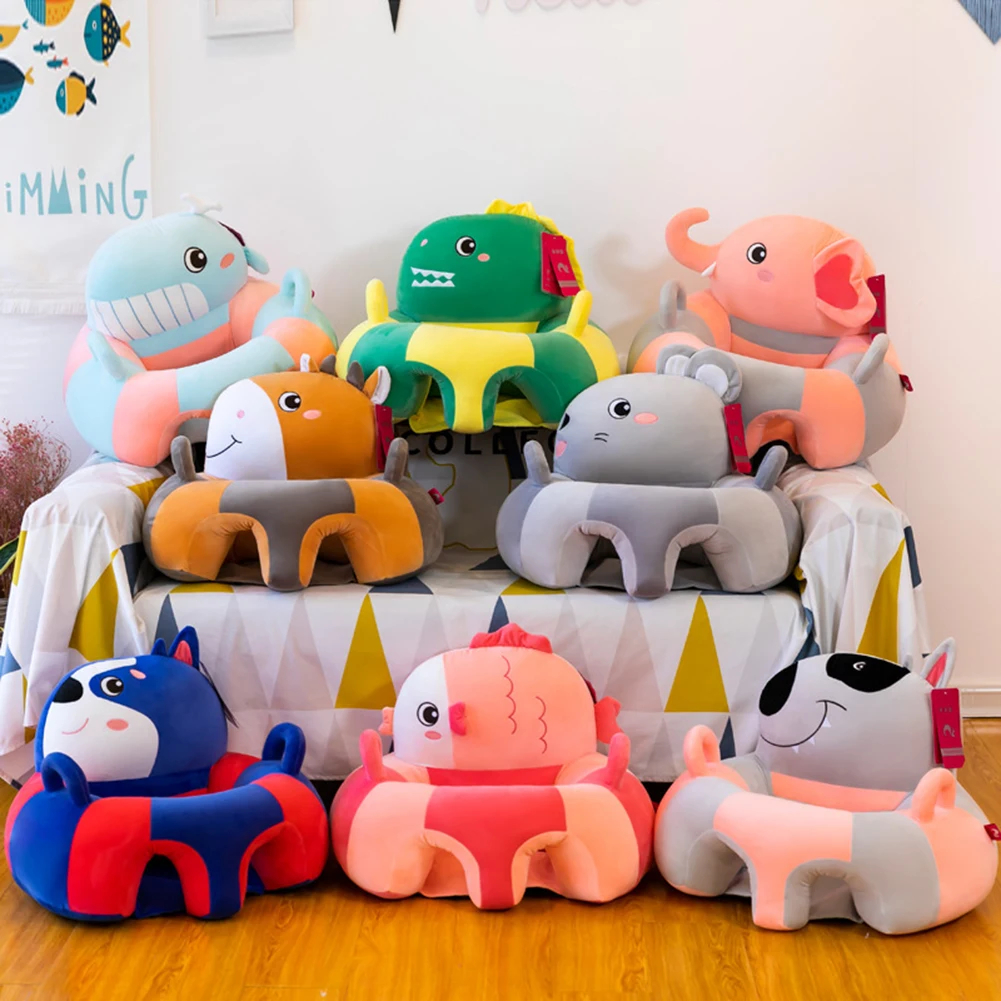 Baby Sofa Support Seat Cover Cartoon Animal Plush Learning to Sit Feeding Chair Plush Chair Comfort Washable Animal Sofa
Baby Sofa Support Seat Cover Cartoon Animal Plush Learning to Sit Feeding Chair Plush Chair Comfort Washable Animal Sofa