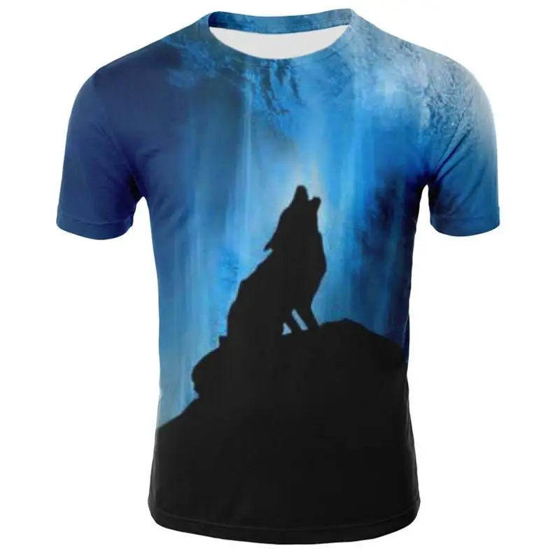 2020 New 3D Printing Funny Men's Casual Round Neck T-Shirt Men's Short Sleeve Animal Printed T-Shirt 3D Wolf
2020 New 3D Printing Funny Men's Casual Round Neck T-Shirt Men's Short Sleeve Animal Printed T-Shirt 3D Wolf