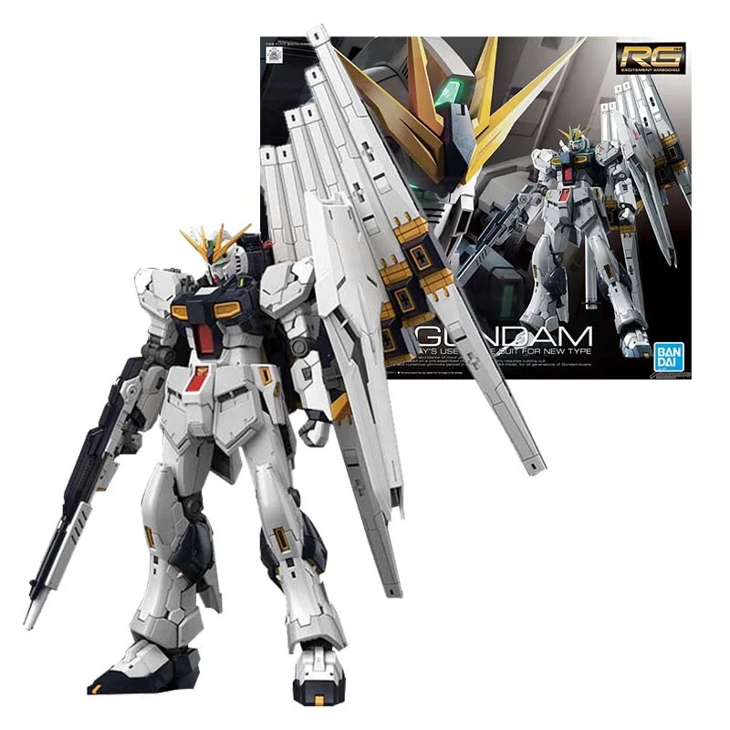 Оригинальная модель Bandai Gundam в комплекте, аниме-фигурка RG 32 1/144 RX-93 V Gundam, коллекция Gunpla, аниме экшн-фигурки, игрушки для детей
Оригинальная модель Bandai Gundam в комплекте, аниме-фигурка RG 32 1/144 RX-93 V Gundam, коллекция Gunpla, аниме экшн-фигурки, игрушки для детей