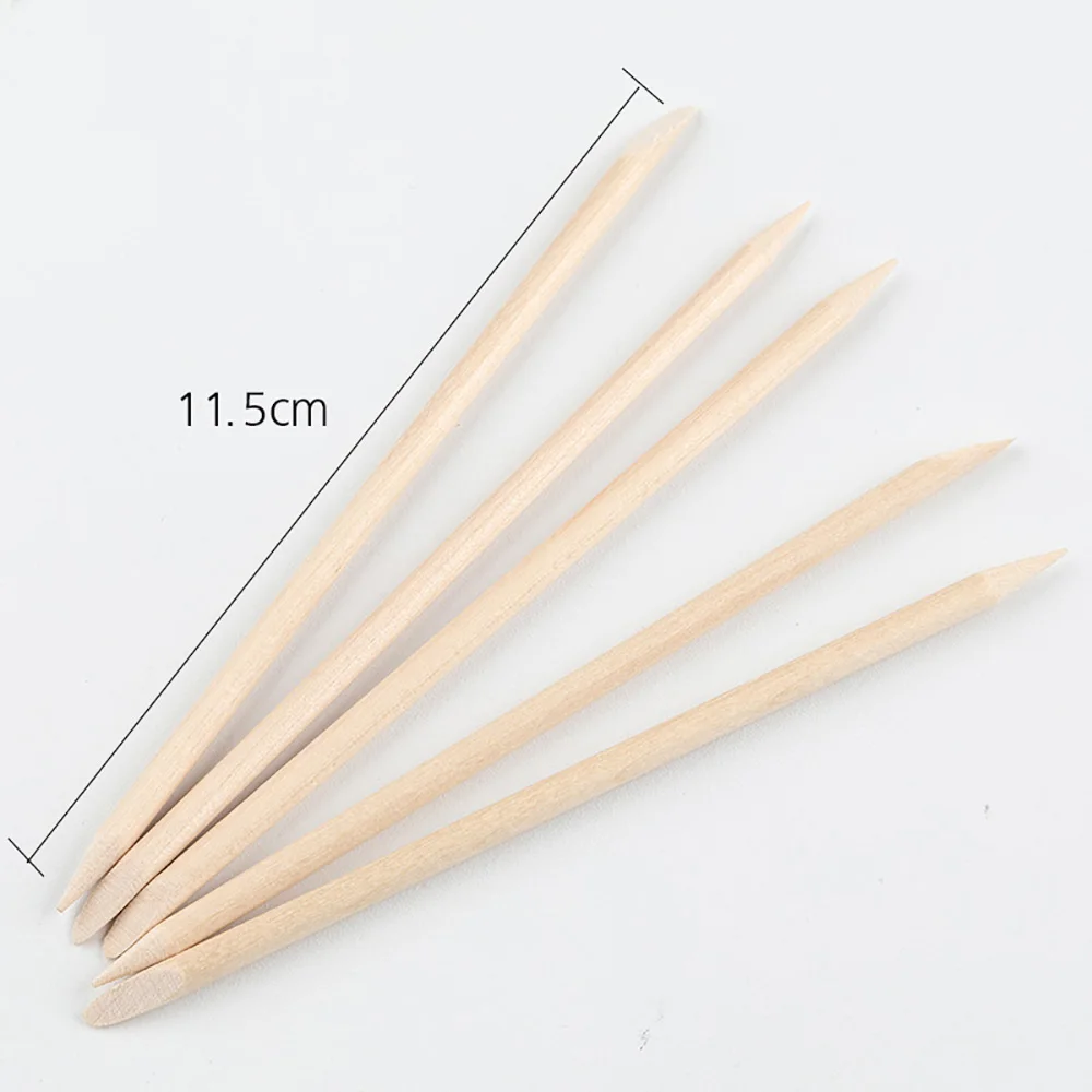 100Pcs Wood Nail Sticks Nail Art Double Sided Multi Functional Cuticle Pusher Remover Manicure Pedicure Tools
100Pcs Wood Nail Sticks Nail Art Double Sided Multi Functional Cuticle Pusher Remover Manicure Pedicure Tools