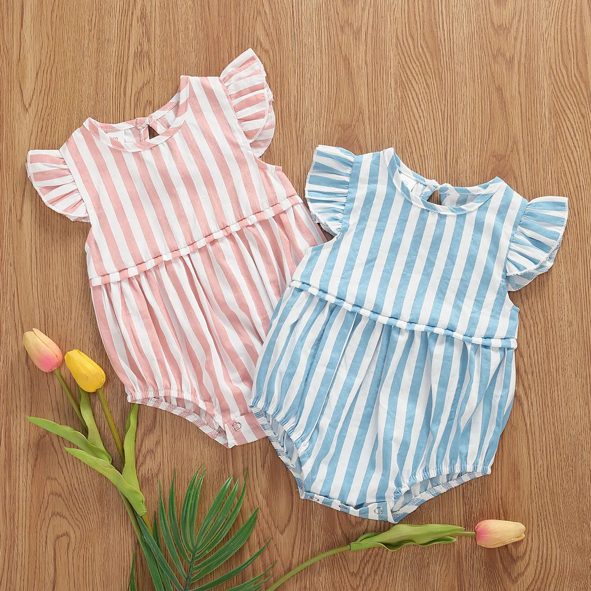 Pudcoco Newborn Baby Boy Girl Clothes Summer Sleeveless Striped Print Ruffle Fly Sleeve Romper Jumpsuit Sunsuit Clothes Summer
Pudcoco Newborn Baby Boy Girl Clothes Summer Sleeveless Striped Print Ruffle Fly Sleeve Romper Jumpsuit Sunsuit Clothes Summer